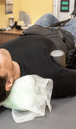 Spinal decompression table at ACP Wellness Clinic